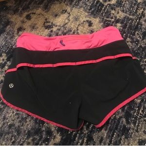 Lulu lemon running shorts